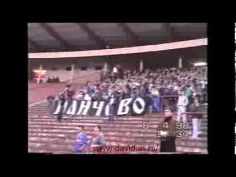 Crvena zvezda - PARTIZAN 4:0 (Grobari) 110. derbi - 08.04.1998.