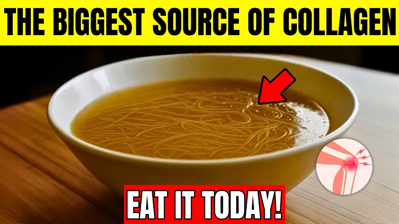 GOODBYE Swelling! 15 Collagen-Rich Foods You MUST Eat Today for Your LEGS and JOINTS