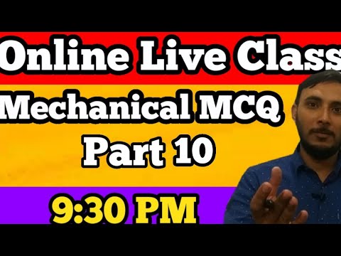 SSC JE Mechanical MCQ Part 1