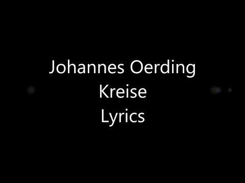 Johannes Oerding Kreise Lyrics