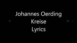 Johannes Oerding Kreise Lyrics