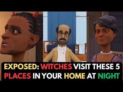 EXPOSED: 5 PLACES WITCHES VISIT AT NIGHT TO PLACE CURSES IN YOUR HOME