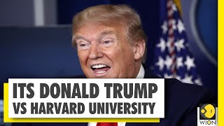 Donald Trump vs Harvard feud intensifies; Give money back to Americans, says Trump - Download this Video in MP3, M4A, WEBM, MP4, 3GP