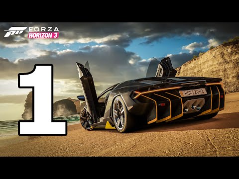 Forza Horizon 3 Walkthrough Part 1 - No Commentary Playthrough (Xbox One)