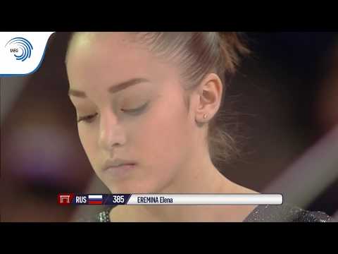 Elena EREMINA (RUS) – 2017 European silver medalist on Uneven Bars