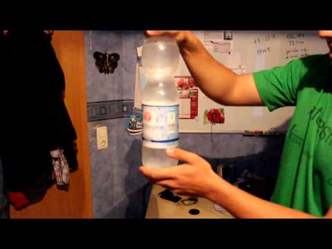 Wasser gefriert in Sekunden durch schlagen