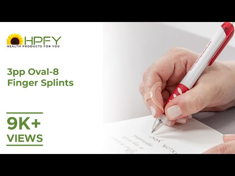 3PP Oval-8 Splints for Jammed Fingers