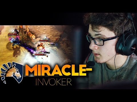 WHAT A GAME!!! Miracle- Invoker + FLY Phoenix vs NoONE Storm Spirit - Dota 2 Invoker
