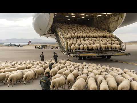 Farmers Save Millions Of Dollars Transporting Sheep This Way - Transport Technology
