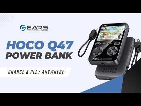 Hoco Q47 Shine with Game console PD20W 10000mAh Metal Grey