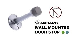 Durable and Stable Standard Wall Mounted Door Stop | HOWTOOL Hardware