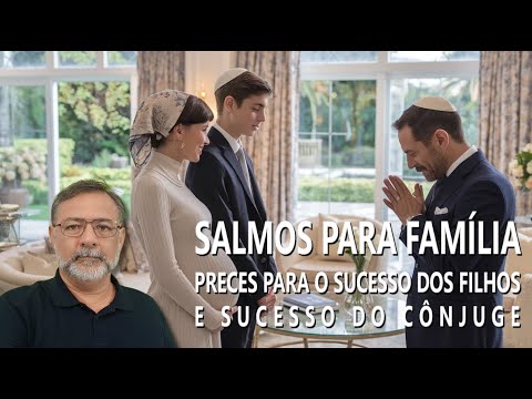 SALMOS PARA A FAMÍLIA - Prece Para o Sucesso dos Filhos e do Cônjuge. Liberando o Sucesso!