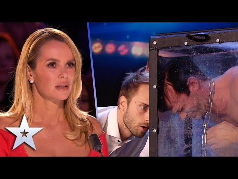Unforgettable Audition: Escape artist Christian is willing to RISK IT ALL! | BGT 2020