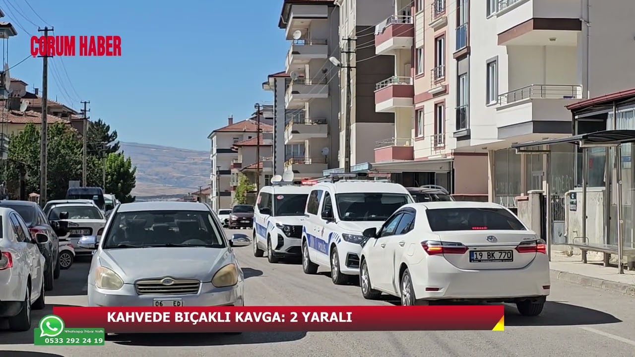 Çorum'da kahvehanede cinayet: 70 yaşındaki adam öldü