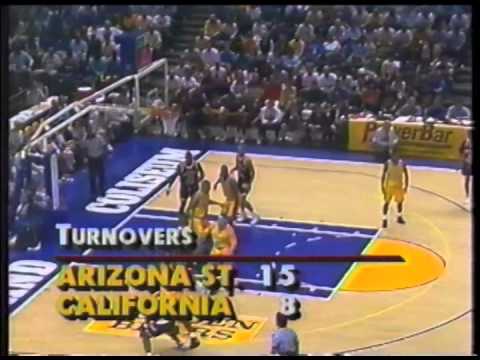 1993 Cal Basketball defeats ASU 91-67 at Oakland Coliseum