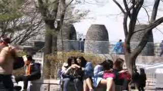 preview picture of video 'seoul korea spring namsan park'