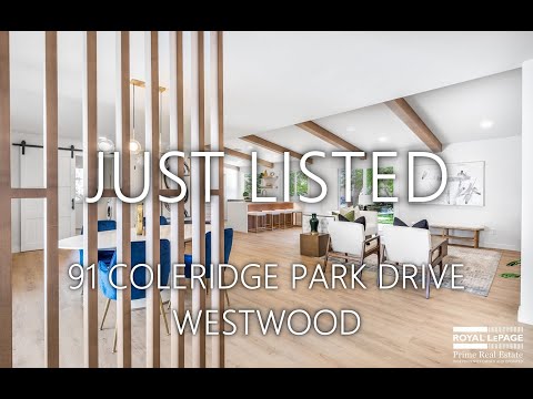 WELCOME TO- 91 Coleridge Park Drive - Westwood
