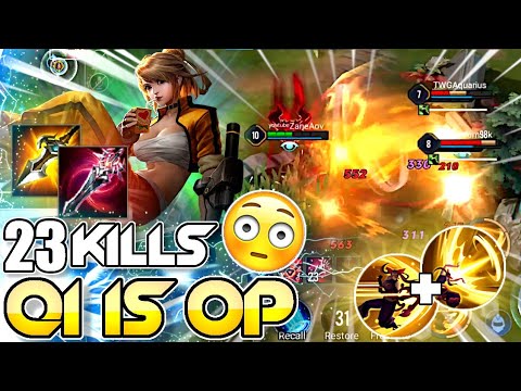 Aov Qi Meta Jungler After Buff Top 1 Conqueror Arena Of