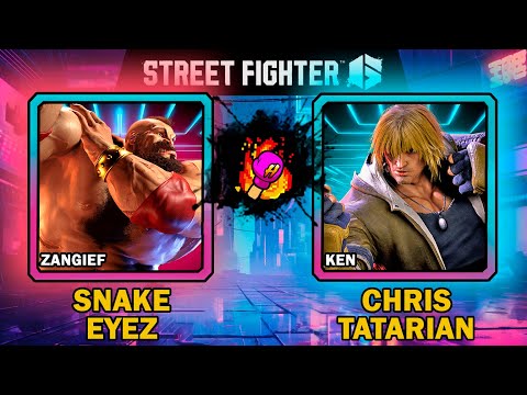 Street Fighter 6 🥊 Snake Eyez (ZANGIEF) VS Chris Tatarian (KEN) 🥊 スト6  🥊 SF6 🥊