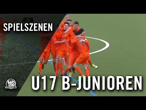 Kickers Offenbach - SG Rosenhöhe (U17 B-Junioren, Hessenliga) - Spielszenen | MAINKICK.TV