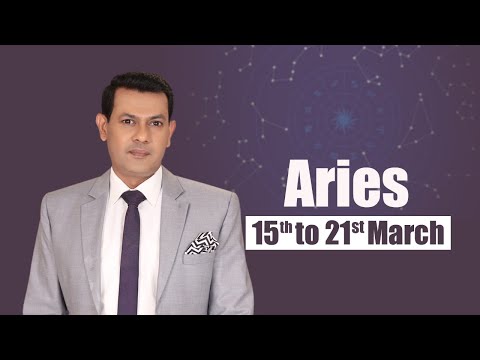 Aries Weekly horoscope 15th March to 21st March 2021