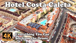 Hotel Costa Caleta Fuerteventura from Drone in 4K