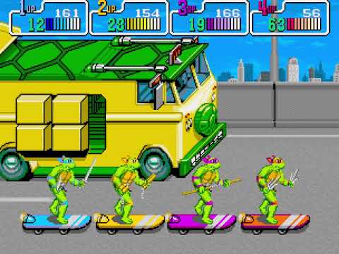 [TAS] Arcade Teenage Mutant Ninja Turtles by DarkKobold in 12:14.85