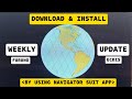 How To Download Install Weekly Update For Furuno ECDIS By Using Navigator Suite Application