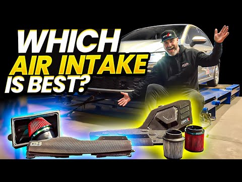 VW MK8 GTI AIR INTAKE COMPARISON!!! WHICH ONE IS BEST?!?