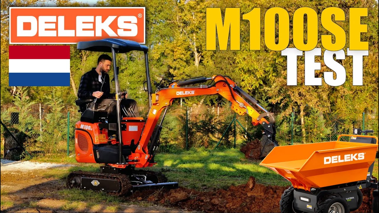 Deleks Minigraafmachine en E-Dumper.