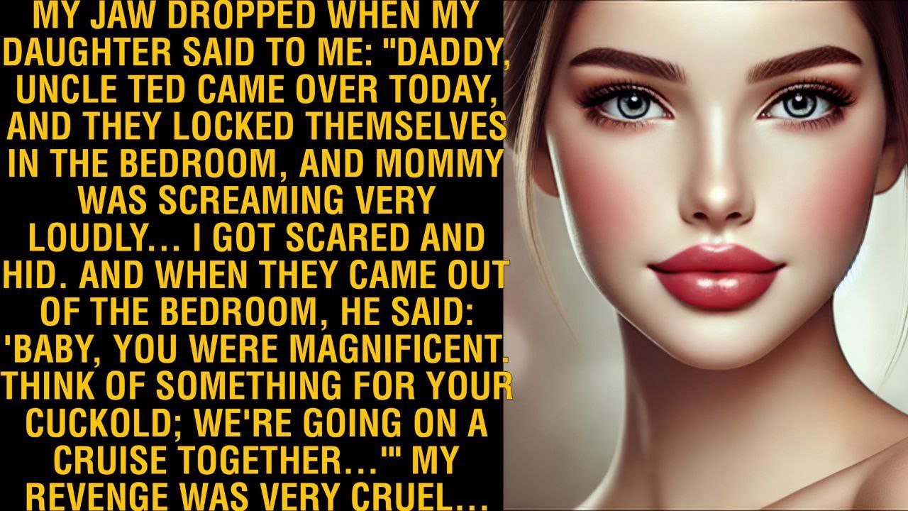 MY JAW DROPPED WHEN MY DAUGHTER SAID TO ME: "DADDY, UNCLE TED CAME OVER TODAY, AND THEY LOCKED ....