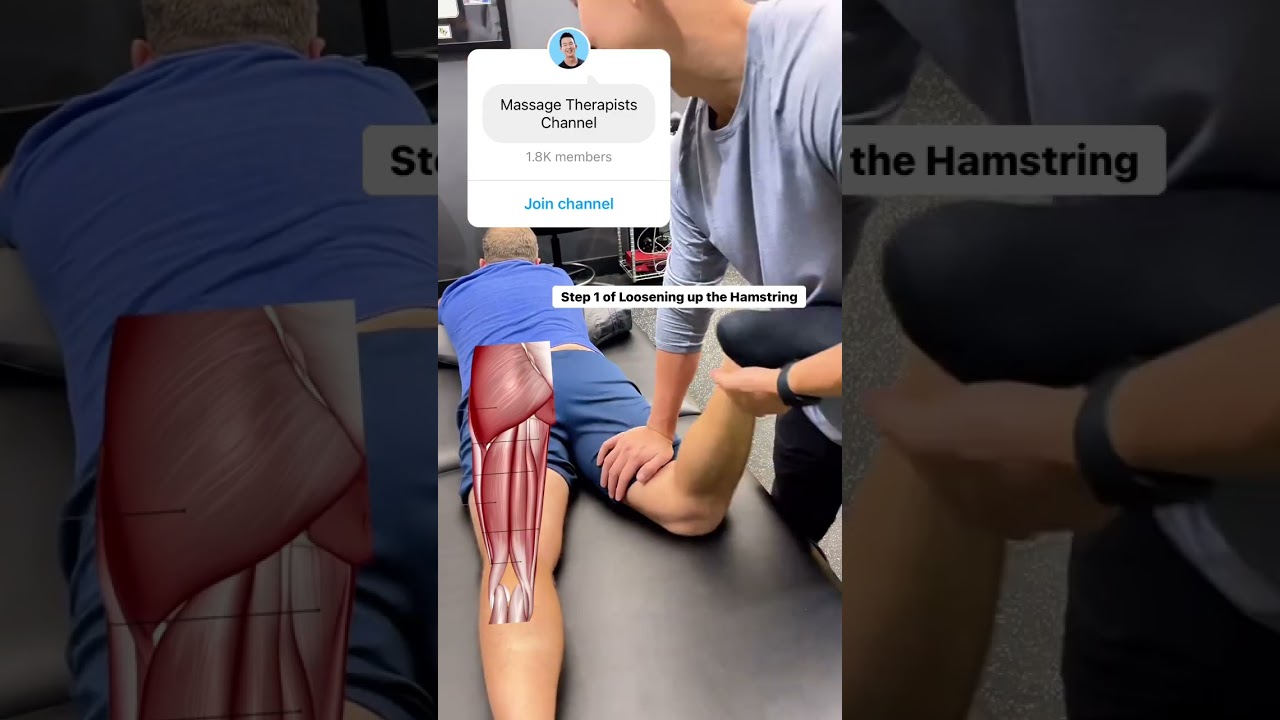 The Best Hamstring Massage