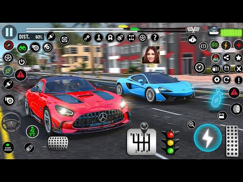 Mercedes SUV Drive In France - Car Driving School Simulator #34 - Android Gameplay