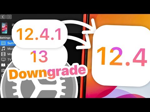 How to Downgrade to iOS 12.4 from iOS 12.4.1 - 13 (iPhone, iPad) in few Clicks!