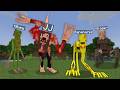 JJ and Mikey: Everyone Can TRANSFORM Into SCARY MOBS in Minecraft !? Maizen