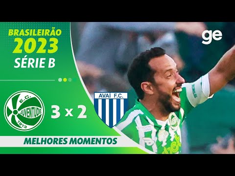 Gols e lances de Juventude-RS x Avaí