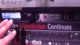 Video thumbnail for Kraft Music - DBX DriveRack Venu360 NAMM 2015 by Kraft Music