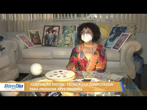 Ilustração digital: Técnica usa computador para produzir arte original 10 02 2022
