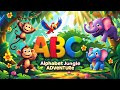 Alphabet Jungle Adventure Fun ABC Song For Kids Learn Letters With Jungle Animals