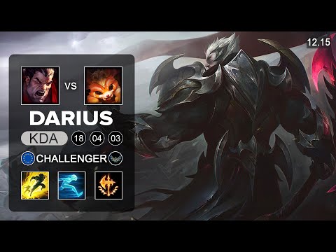 Darius vs Gnar Top - EUW Challenger - Patch 12.15 Season 12