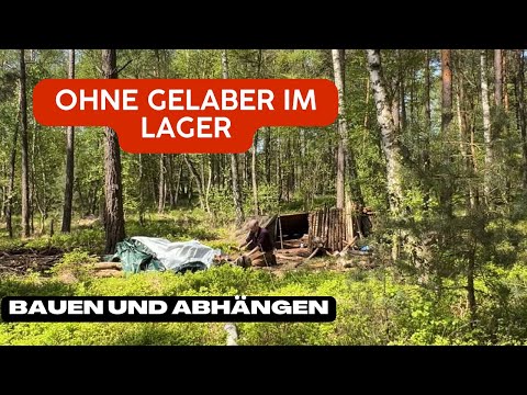 Lagerleben ohne Gelaber - Trapperlager - BW Zeltbahn