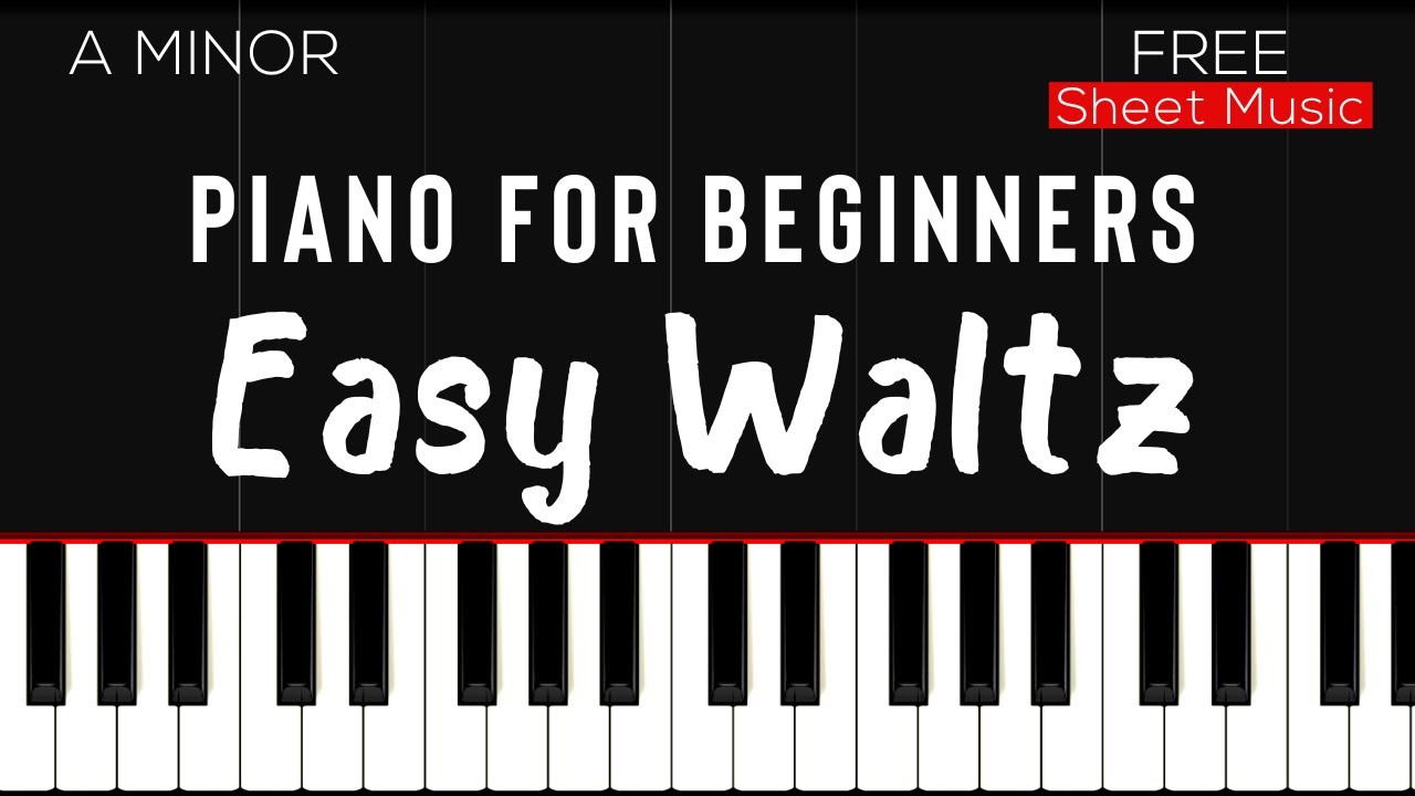 Easy Waltz | Piano Tutorial for Beginners + FREE SHEET MUSIC