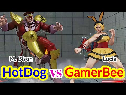 Street Fighter V: Hotdog29 (M. Bison) VS GamerBee (Lucia)