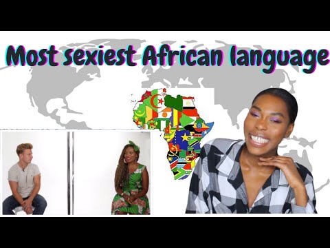 REACTING TO THE MOST S*XIEST AFRICAN LANGUAGE.