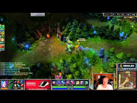 Fnatic Rekkles Jinx vs Draven [Challenger Ranked solo queue AD]