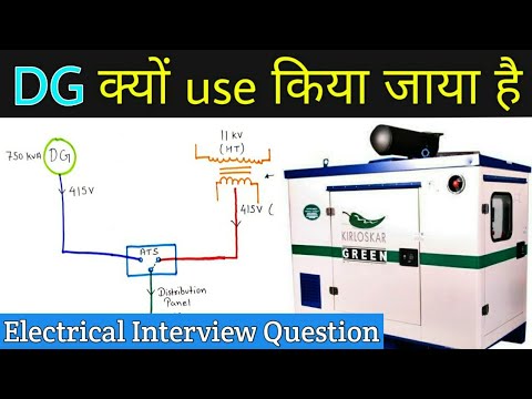 DG क्यों use किया जाता है, Why DG use in Industries, Diesel Generator