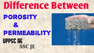 Difference between Porosity and Permeability | what is Porosity , permeability | Er. Ankit Prajapat
