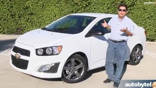 2014 Chevrolet Sonic RS 1.4L Turbo Test Drive Video Review