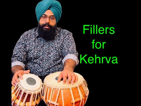 Fillers, Uthaans  for Fast Kehrva (Lesson), Learn Light and classical Tabla