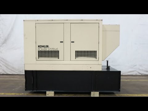 Kohler 60REOZJB 58 kW diesel generator, John Deere 4045TF470 engine, 38 Hrs, Yr 2005 - CSDG # 2756